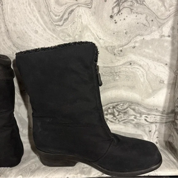 Toe Warmers Canada 10N T04924 Cozy Black Women's Winter Boots - Picture 4 of 14